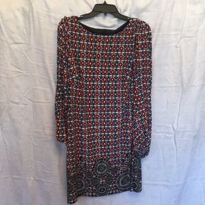 Laundry by Shelli Segal open sleeve dress.